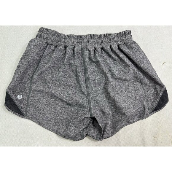 Lululemon Hotty Hot Short II 4" Heathered Lux Multi Black Womens 4 EUC - Picture 9 of 12